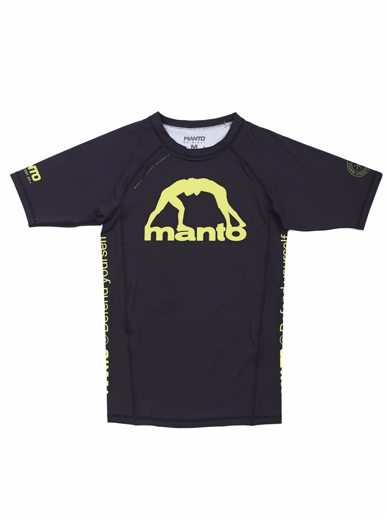 MANTO alpha RASHGUARD -black